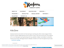 Tablet Screenshot of kooloora.org